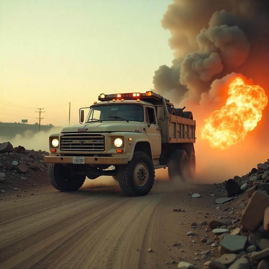 Mad Max’s war rig, Die Hard’s Nakatomi Plaza explosion
