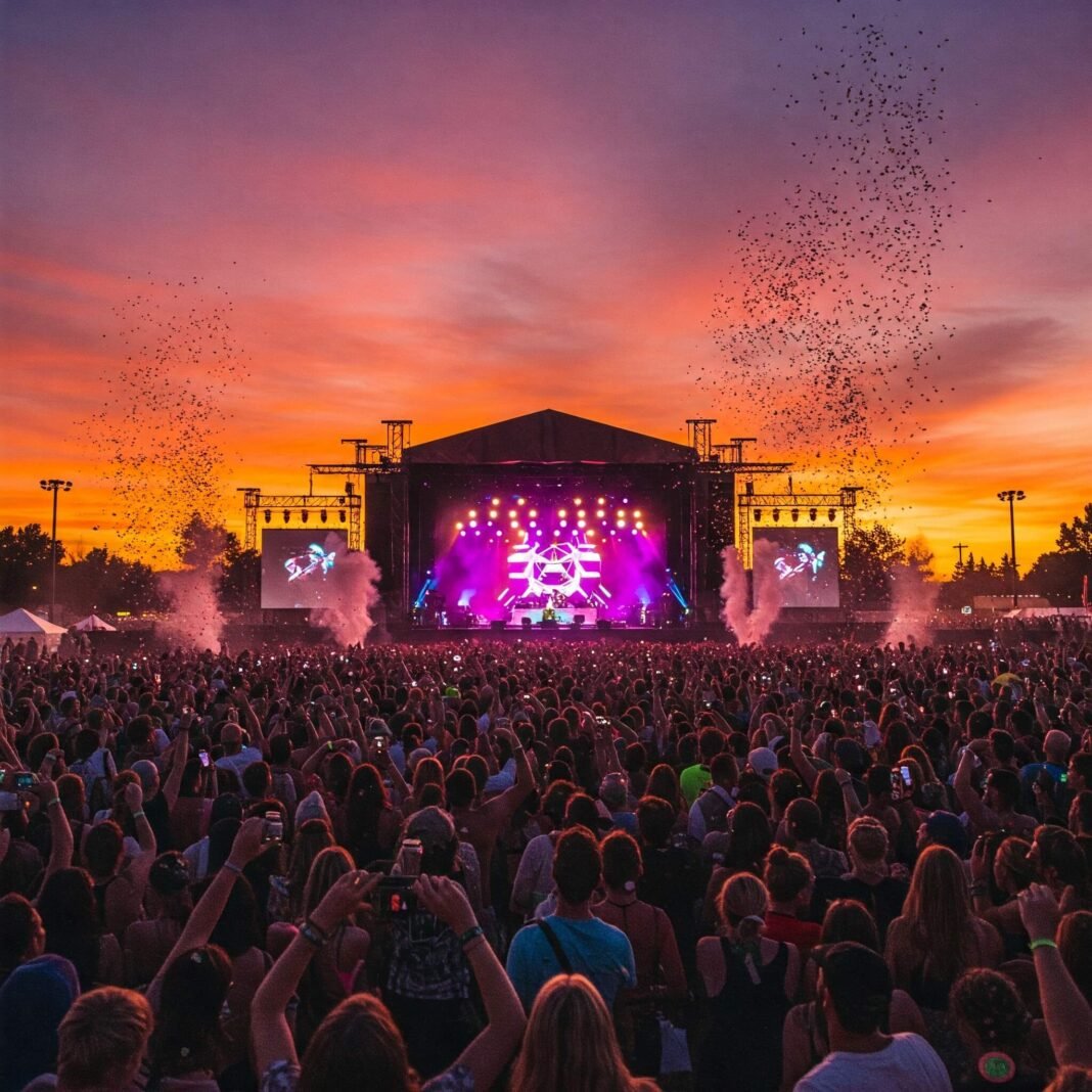 US Music Fest Sunset