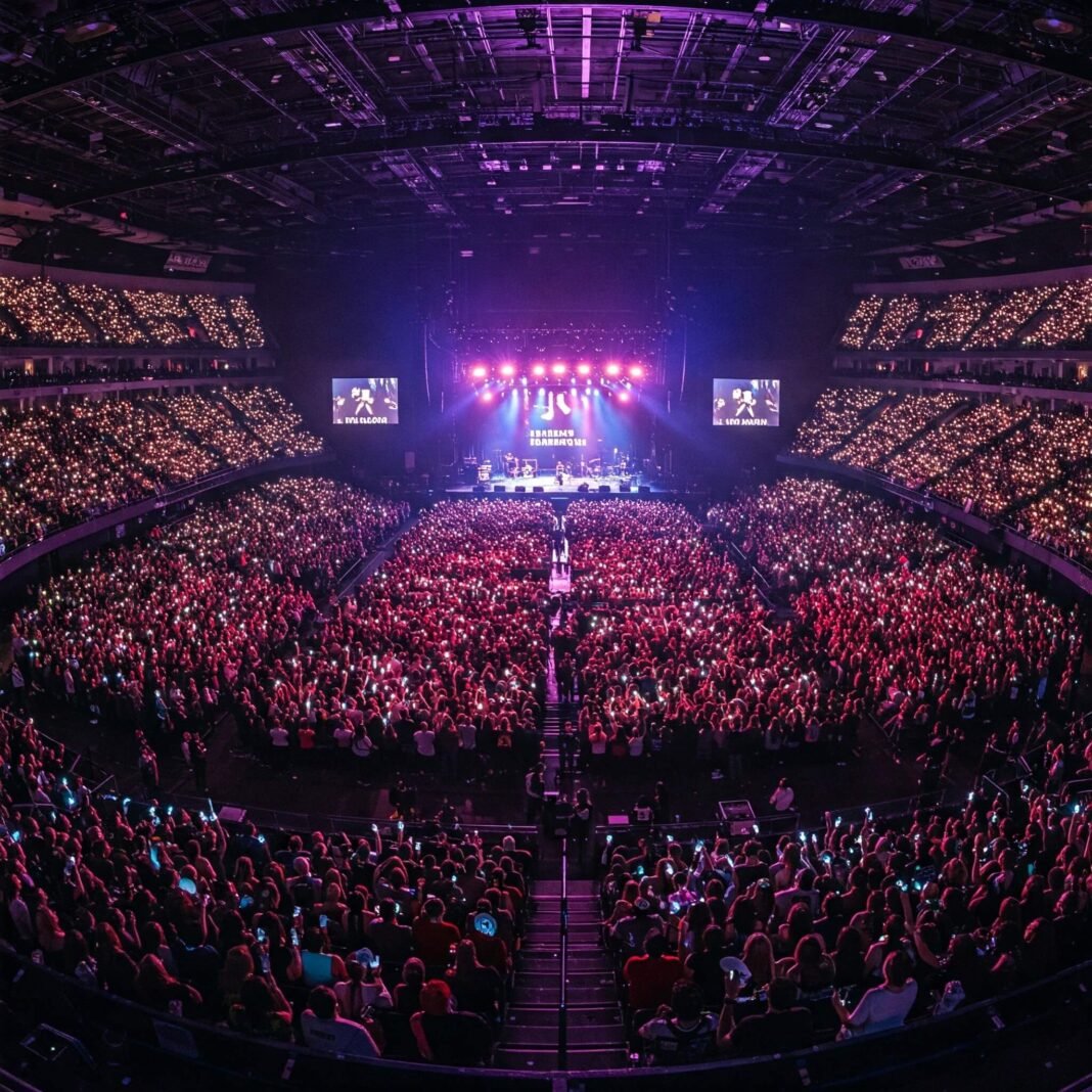 Live Nation Concert Arena Scene