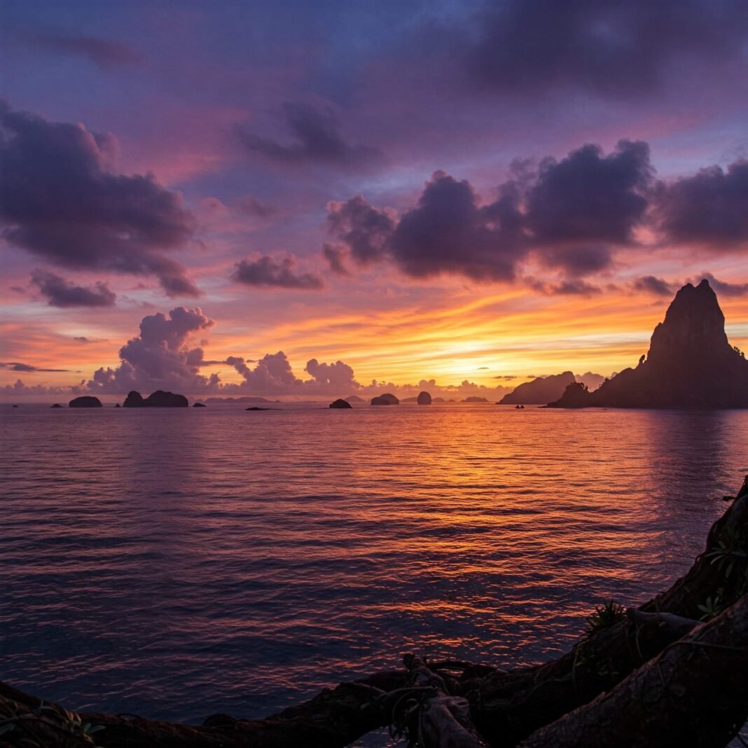 Pandora Ocean Sunset