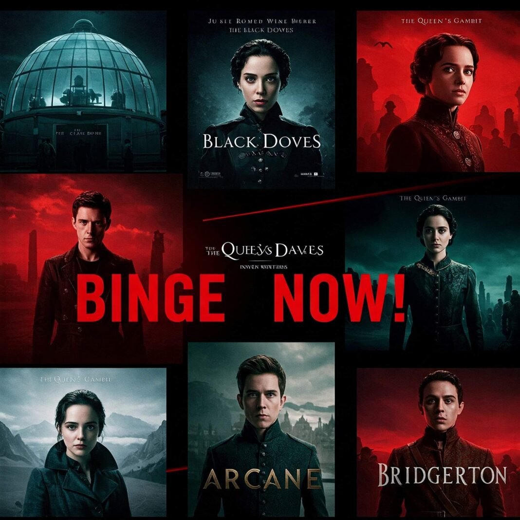 Netflix Binge-Worthy Shows Collage