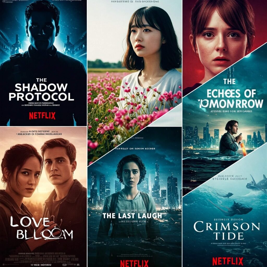 New Netflix Shows April 2025 Posters