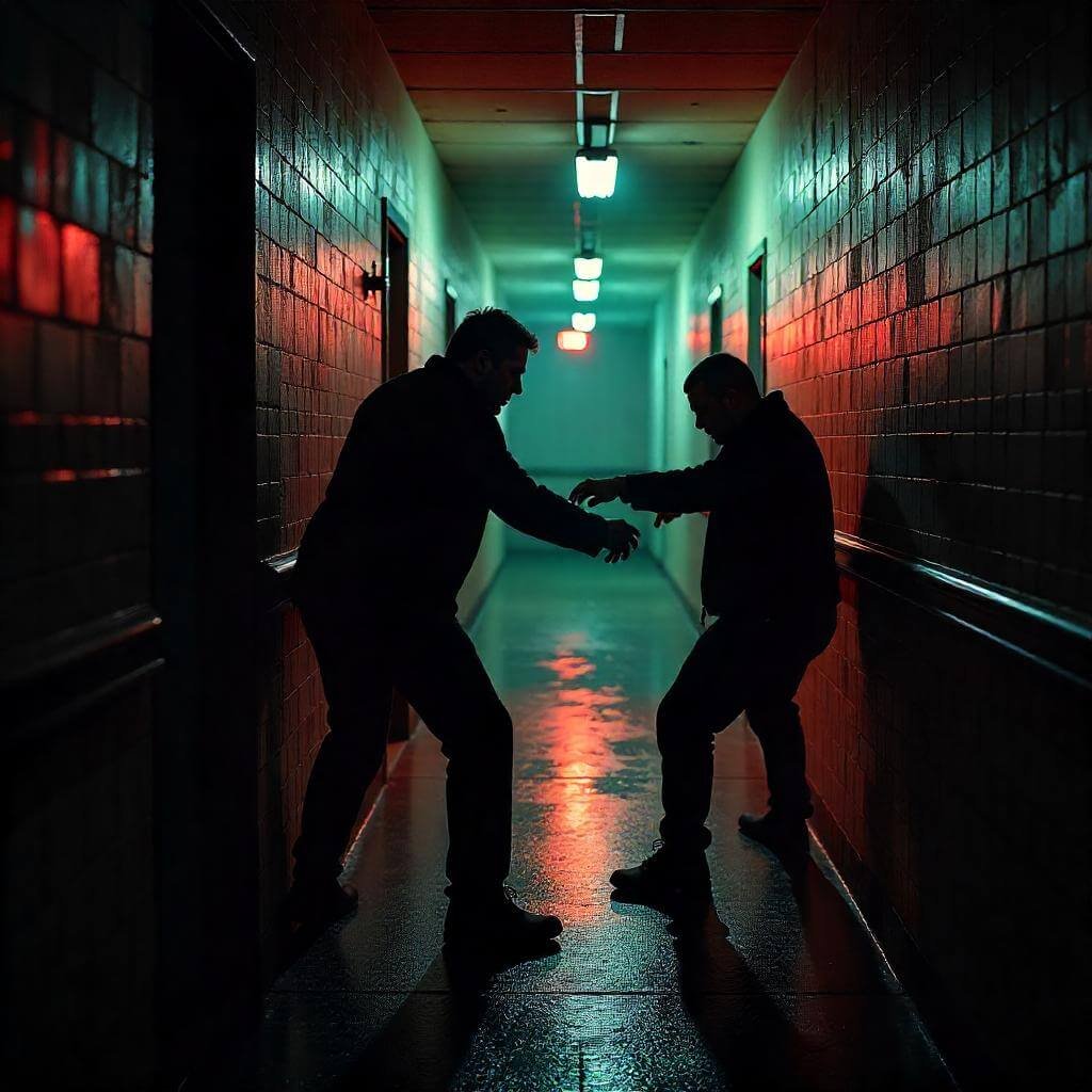 The Raid showcasing its brutal hallway fight