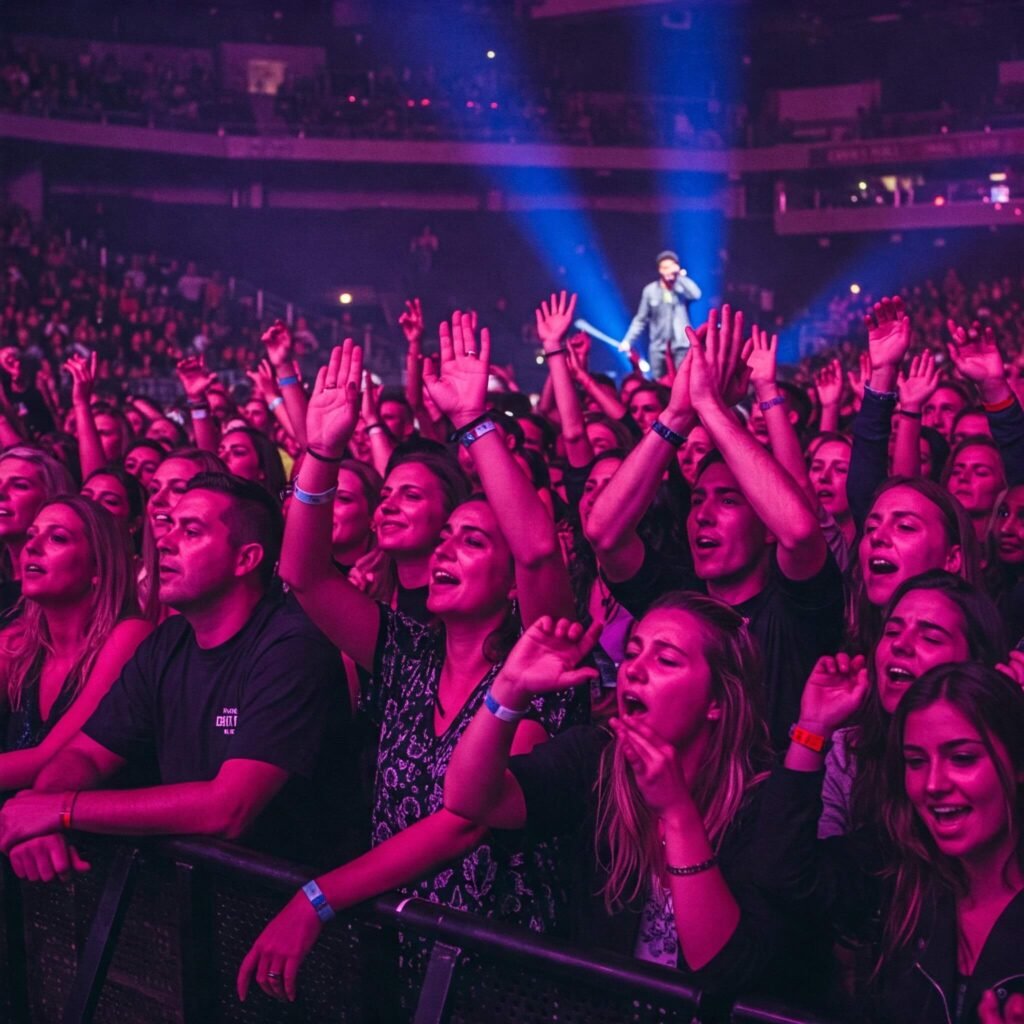Live Nation Concert Crowd