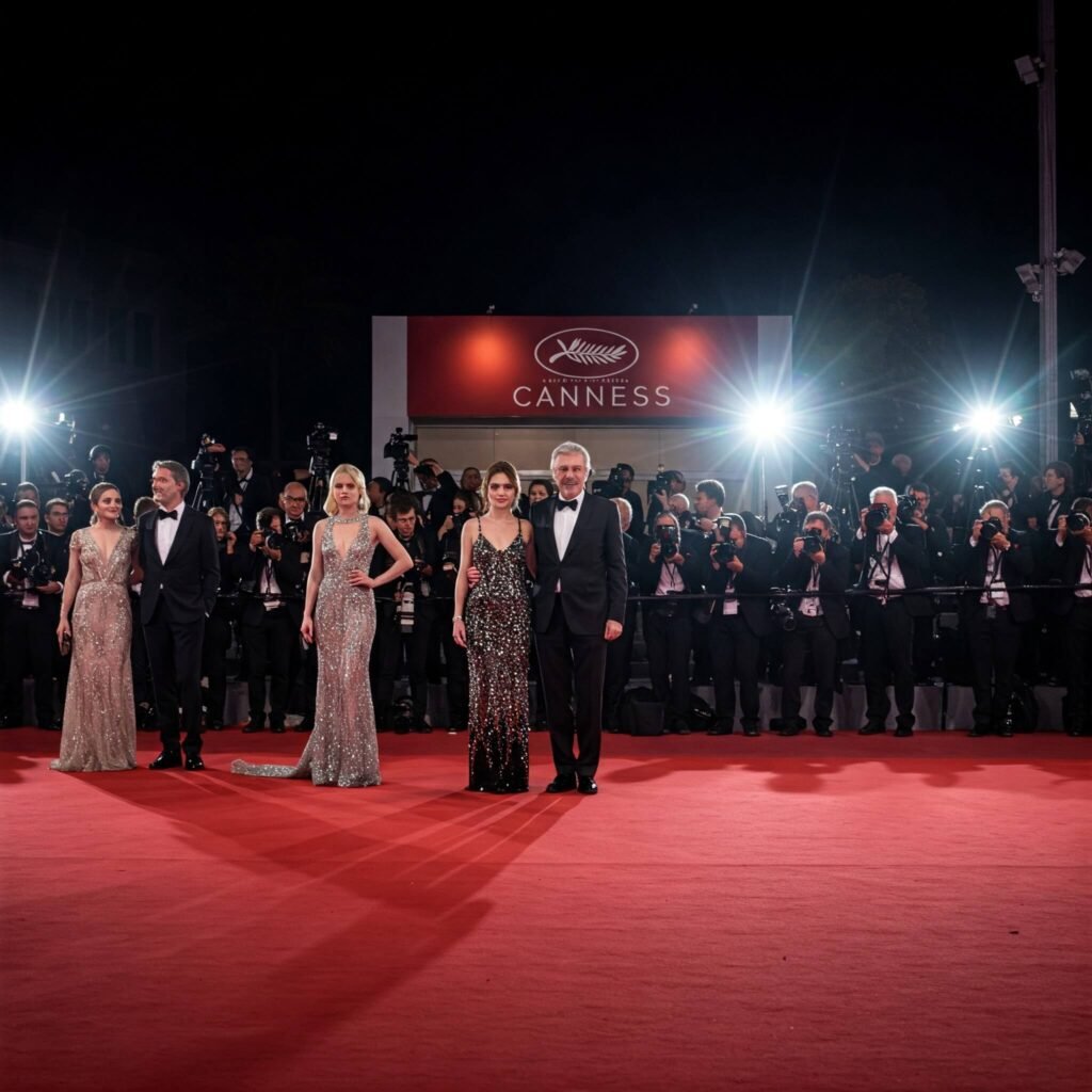 Cannes Red Carpet Glamour