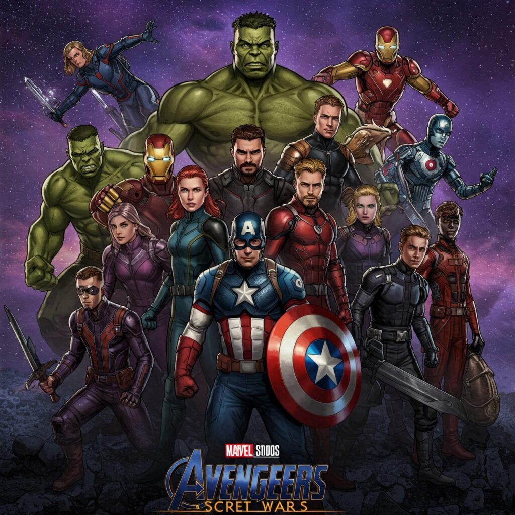 Avengers: Secret Wars Poster
