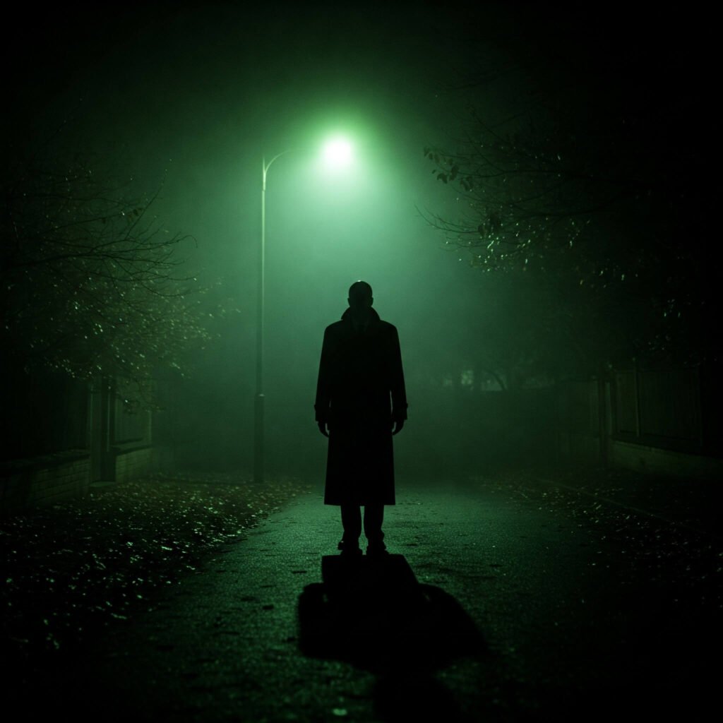 Foggy Street Shadow Exorcist Vibe