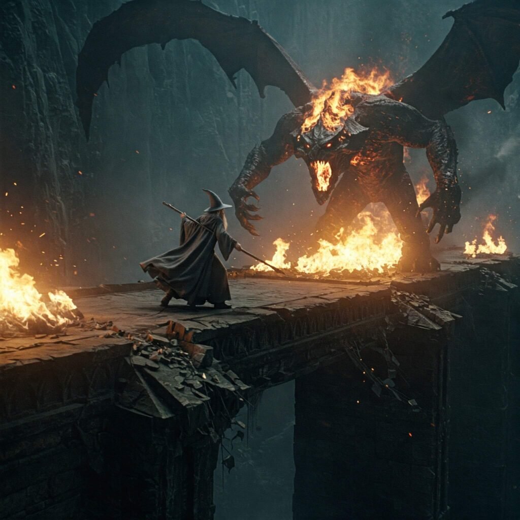 Gandalf vs. Balrog