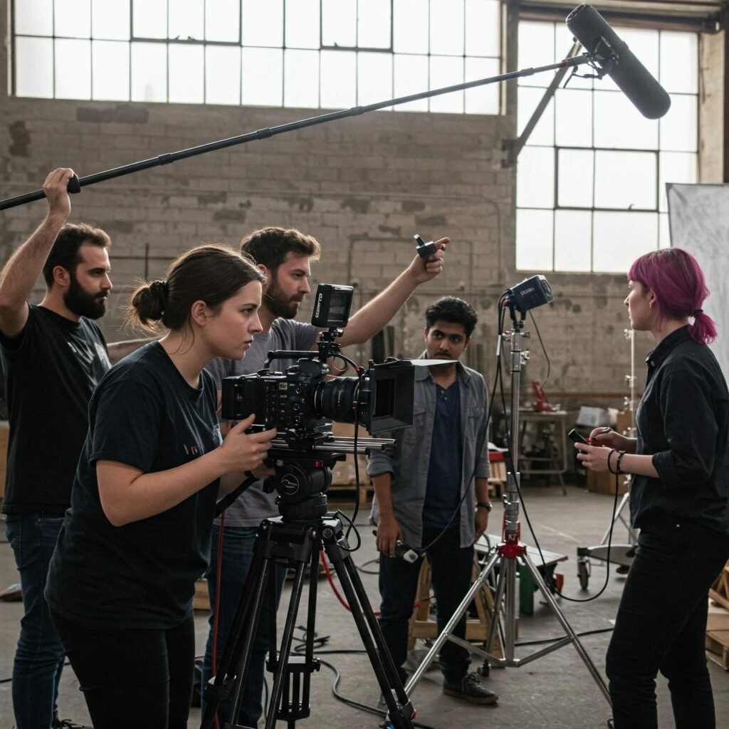 Low-budget film set in action