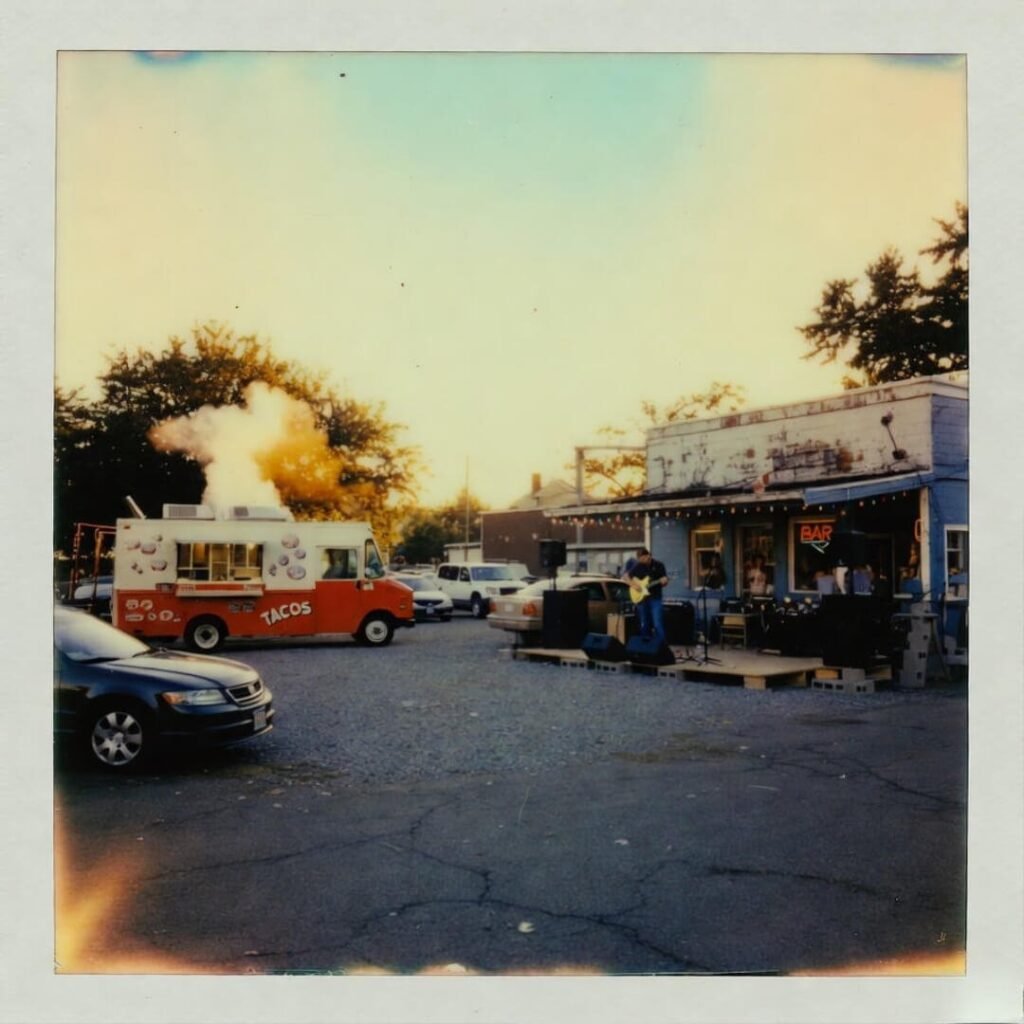 Lanterns float above lake, spilled Stanley cup